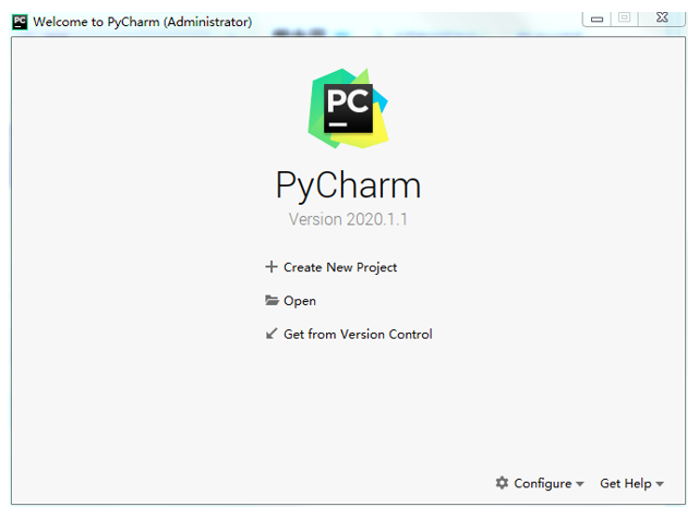 PyCharm界面