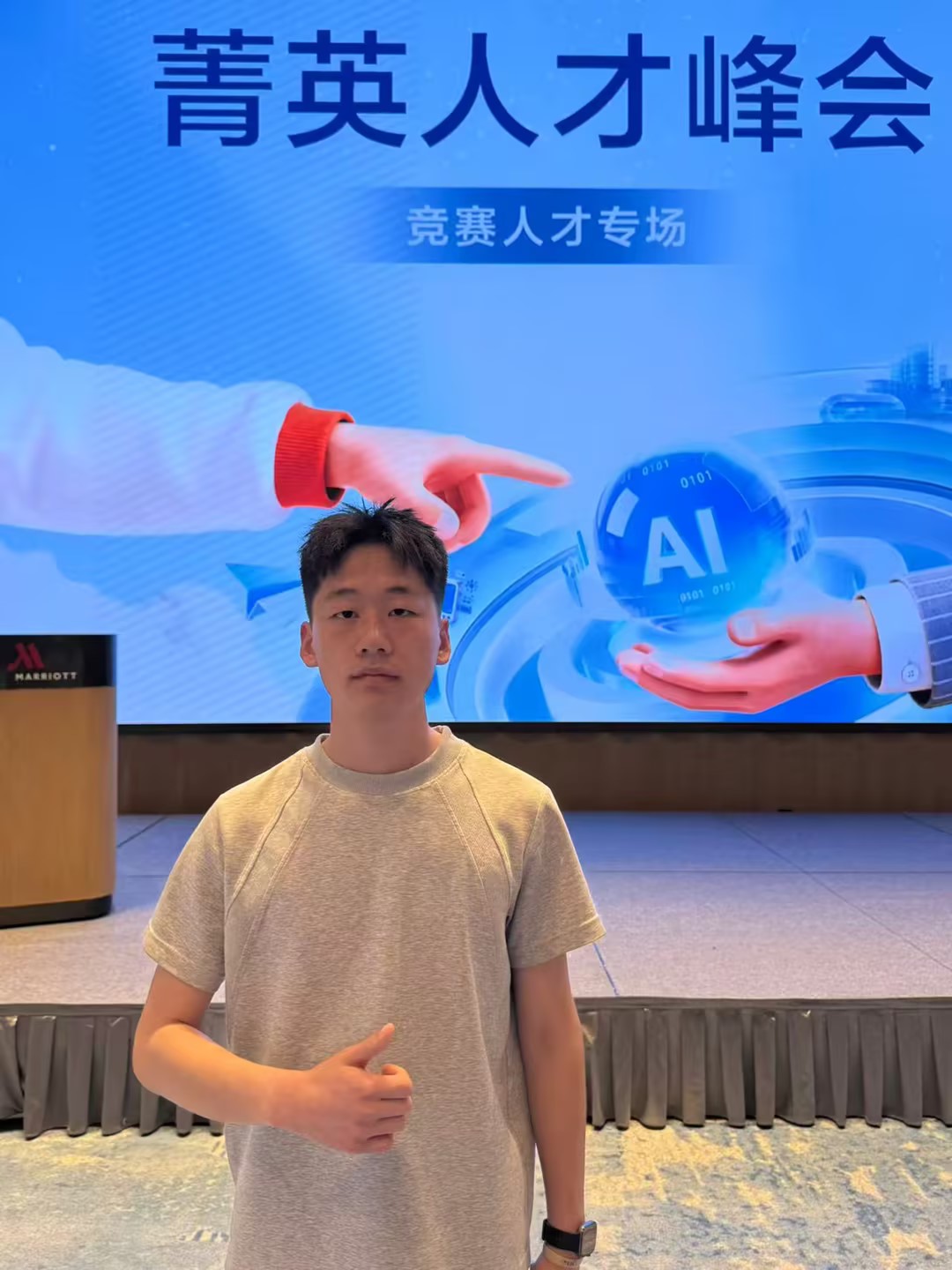 人物专访 | 软件工程系人工智能技术应用专业白海福同学