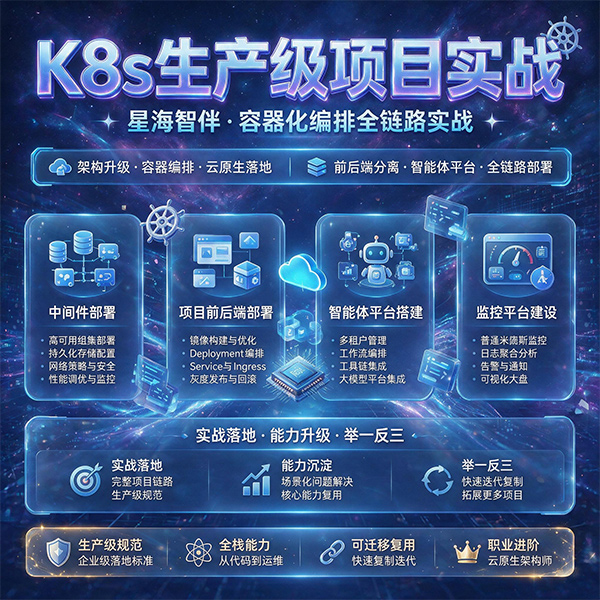 【实战】K8s生产级项目实战